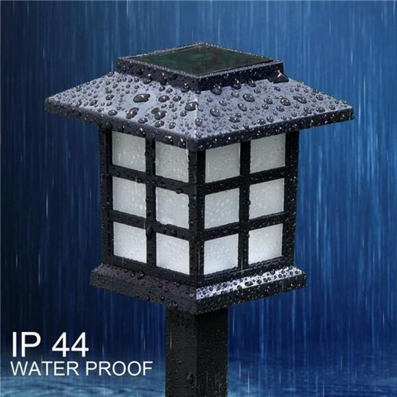 Solar Outdoor Lights，8 Pack LED Solar Lights Outdoor Waterproof - Picture 3 of 6